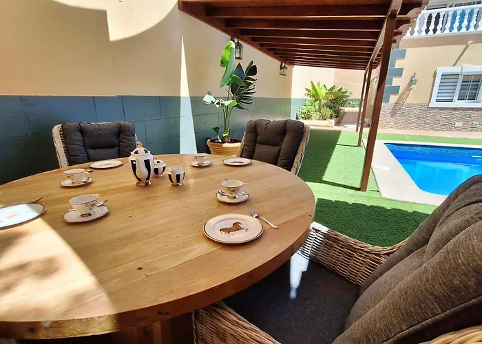 Happiness With Heated Swimming Pool Costa Adeje (Tenerife)